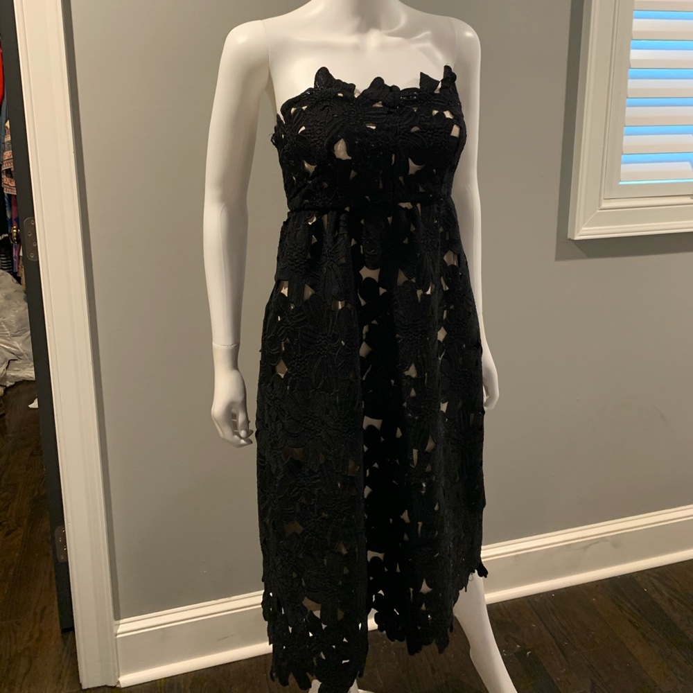 Stone Cold Fox Lace Midi Dress